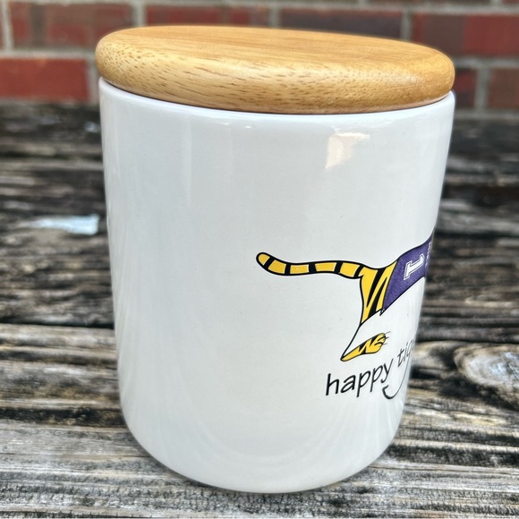 Faust Heirlooms LSU Tigers Mike the Tiger Paul Schexnayder Storage Canister C8 - Picture 3 of 8